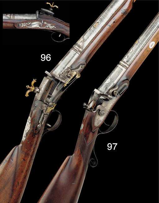 An Unusual 11 Bore Scottish Flintlock Sporting Gun