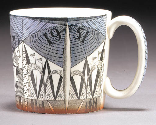 A Wedgwood 1951 Festival of Britain mug | Christie's