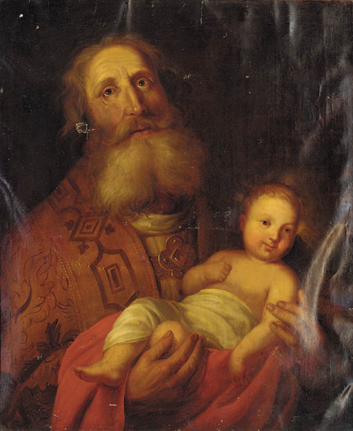 Joseph and the Christ Child 

