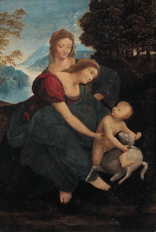 The Madonna and Child with Saint Anne 
