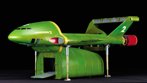A modern replica model of 'Thunderbird 2' of large size | Christie's