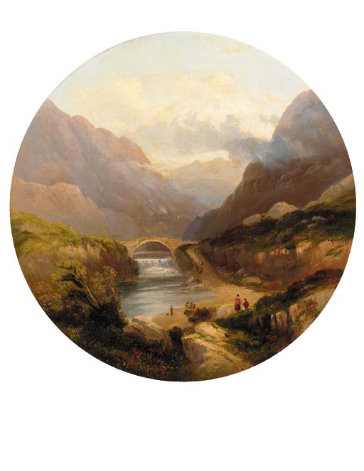 Edward Train, 19th Century , An extensive Highland landscape | Christies Edward Train, 19th Century , An extensive Highland... 
