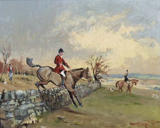 Sir Stephen (Robin) Furness. Bt., M.F.H. (b.1933) , The Braes of