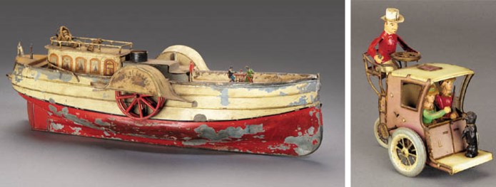 An belacker Clockwork City Of London Paddle Steamer