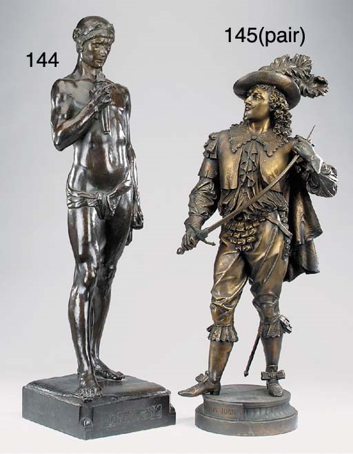 limousin spelter figures