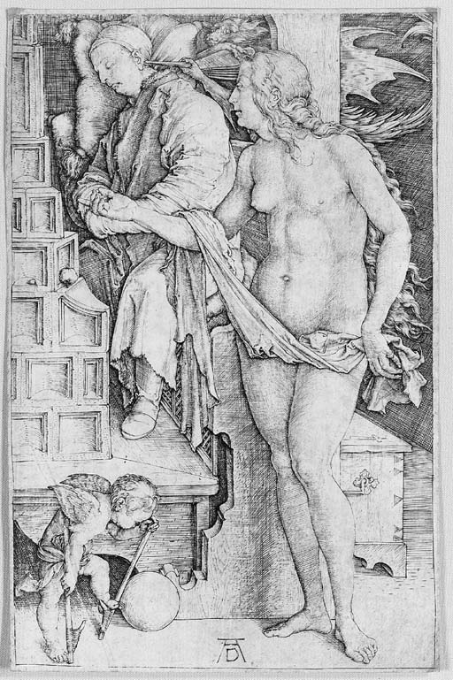 The Dream of the Doctor (Bartsch 76; Meder, Hollstein 70) 
