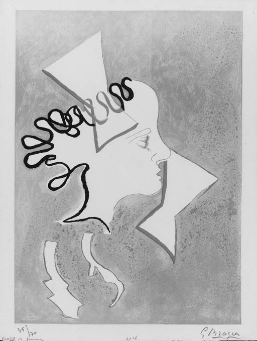 [Profil de Femme], from Si je mourais lá-bas (V. 181, p. 47) 
