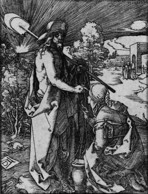 Noli Me Tangere, from The Little Passion (B. 47; M.; Holl. 156) 
