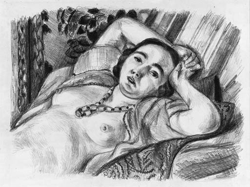 Odalisque au collier (D. 434) 
