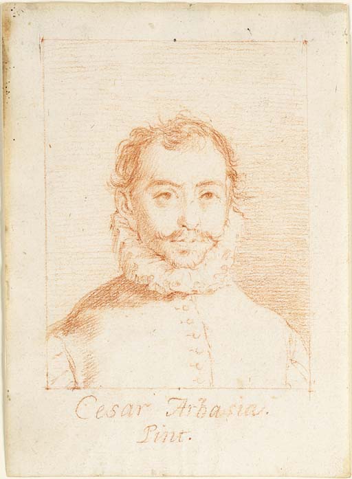 Portrait of Cesar Arbasia, bust-length 
