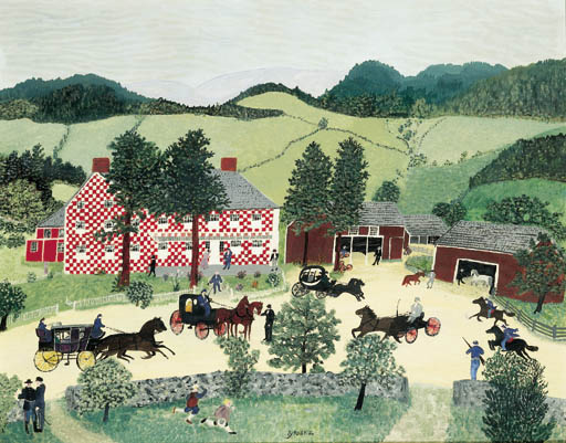 Grandma moses childhood picture