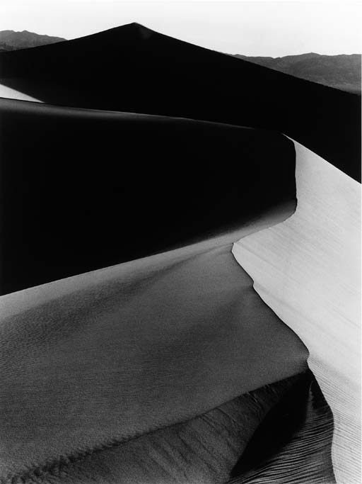 Sand Dunes, Sunrise, Death Valley National Monument, California 
