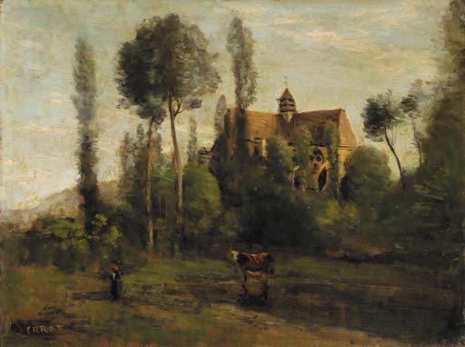 L'eglise d'Essommes, près Chateau-Thierry 
