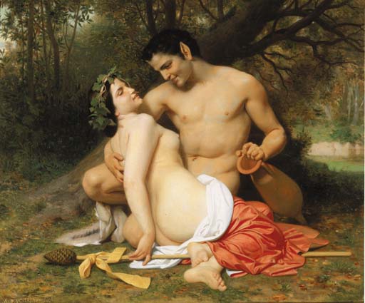 Faun and Bacchante 
