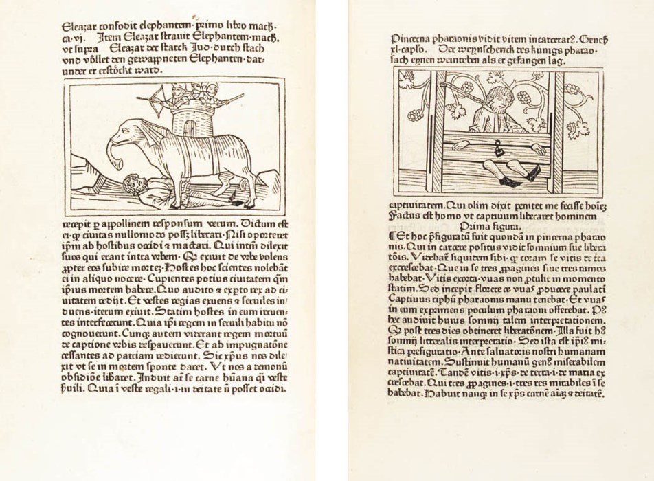 Speculum humanae salvationis (Latin and German) Speculum S. Mariae