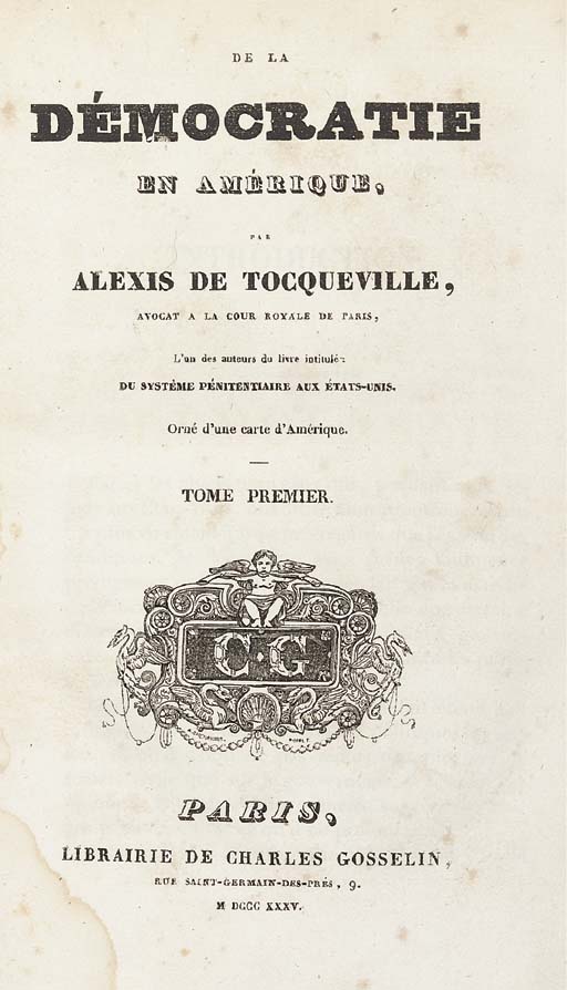 Memoir on Pauperism by Alexis de Tocqueville