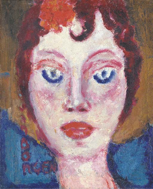 キース・ヴァン・ドンゲン、「Tete de jeune Femme」 Tête de Jeune Femme - Kunsthandel Juffermans