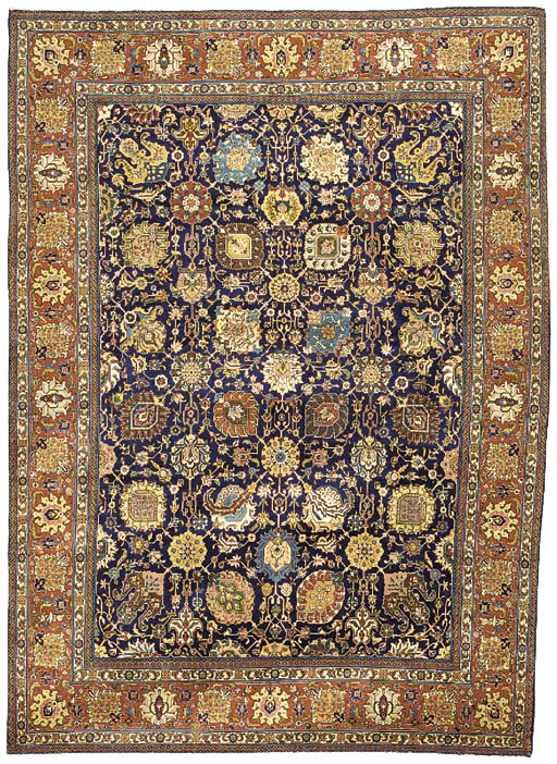 A fine Tabriz carpet of Shah-Abbas design, North-West Persia | Christies A fine Tabriz carpet of Shah-Abbas design, North-West... 
