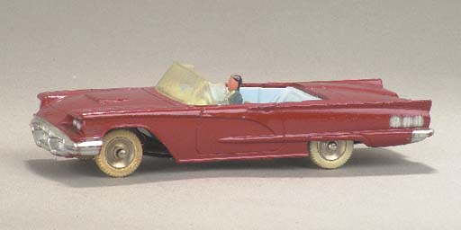 dinky toys cabriolet ford thunderbird