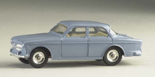 A Dinky South African bright blue 184 Volvo 122S | Christie's