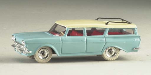 A Dinky South African bright blue 184 Volvo 122S | Christie's