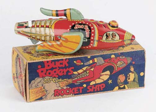 A Louis Marx clockwork Buck Rogers 25th Century Rocket Ship | Christie's