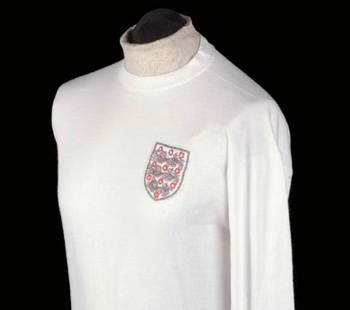 1966 white england shirt