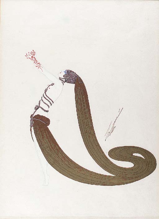 BRAQUE, Georges (artist) and René CHAR. La Bibliothèque est en feu
