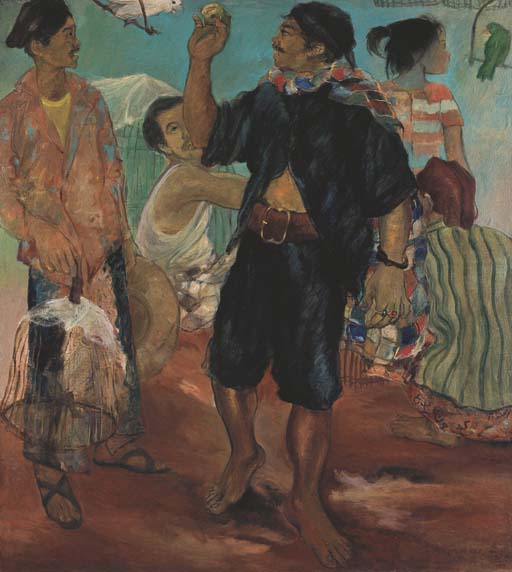 ANITA MAGSAYSAY-HO ( b. The Philippines 1914) , Lavandera