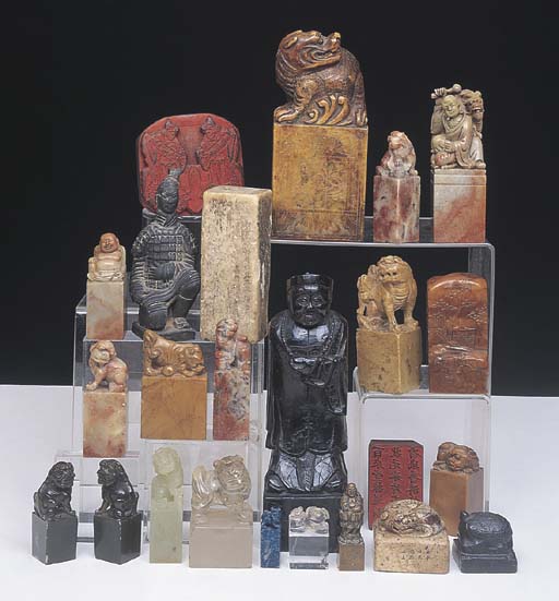 A LARGE COLLECTION OF CHINESE SEALS , 18/20TH CENTURY Christie's