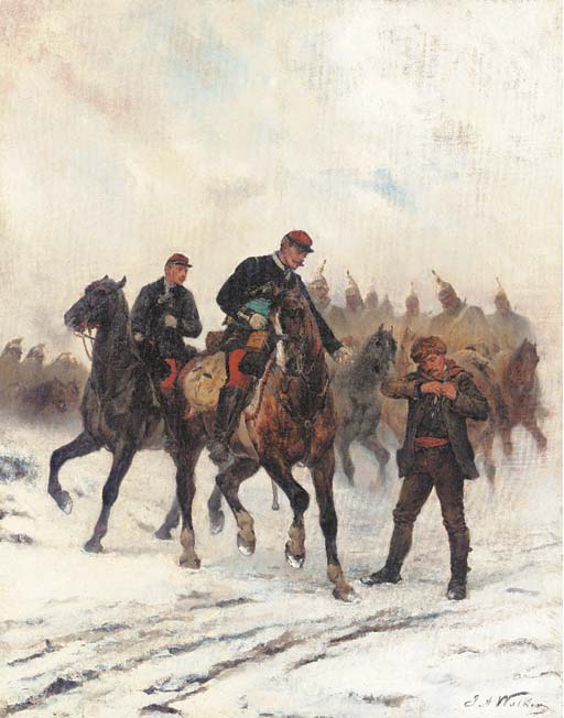James Alexander Walker (British, 18311898) , Delivering the Message