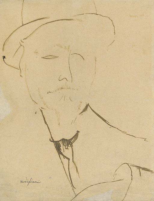 Amedeo Modigliani (18841920) , Portrait d'homme Christie's