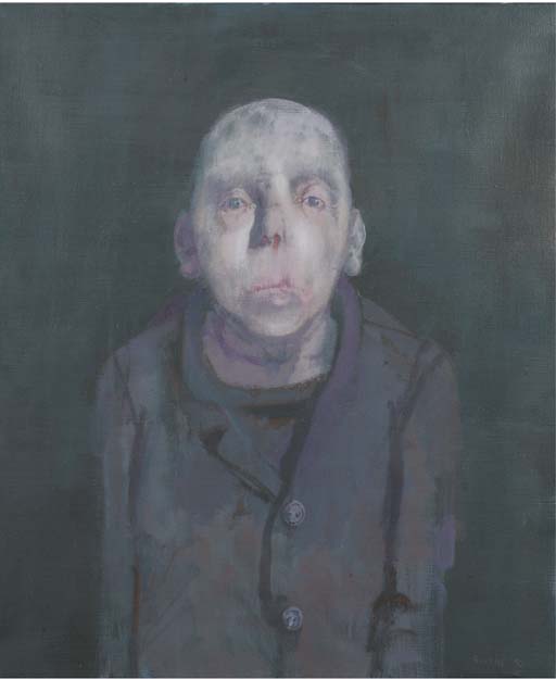 Jean Rustin (B.1928) , Portrait of a man Christie's