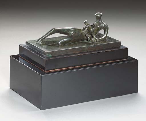 Reclining Mother and Child IV 
