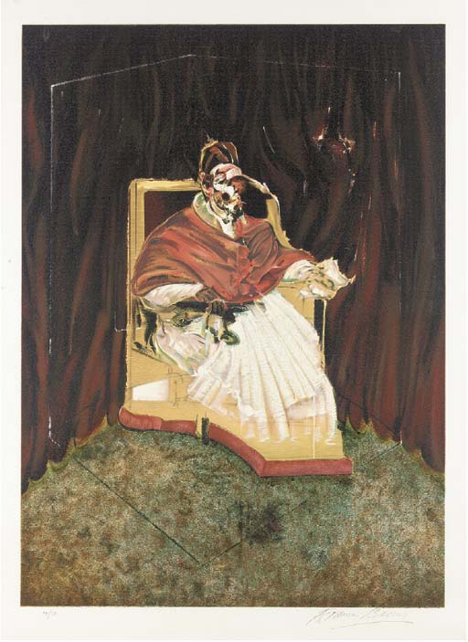 Study for a Portrait of Pope Innocent X 
