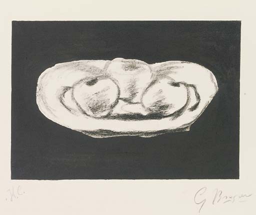 Pommes sur Fond noir (V. 89) 
