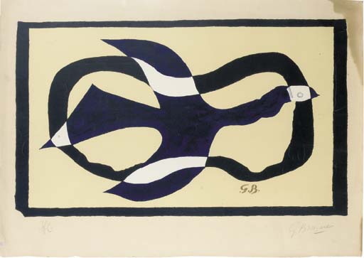 Oiseau traversant un Nuage (Oiseau XI) (V. 110) 
