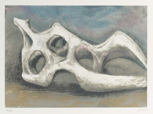 Reclining Figure Bone (C. 652) 
