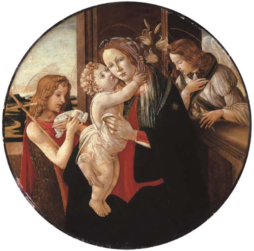 The Madonna and Child with the Young Saint John the Baptist and the Archangel Gabriel
