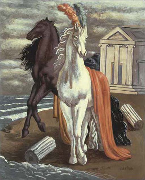 Le cheval d'Agamémnon (Due cavalli sulla spiaggia) 
