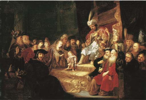 Moses Trampling on Pharaoh's Crown 
