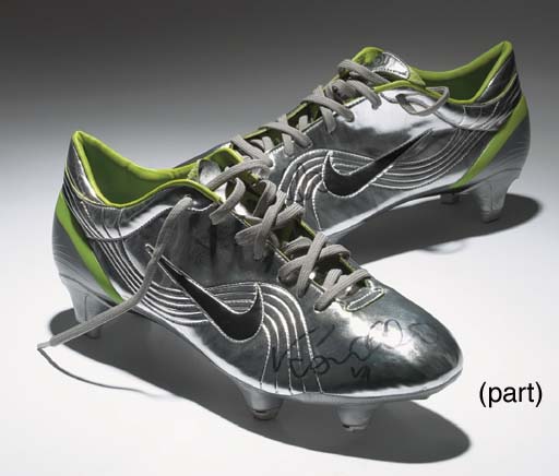 green ronaldo boots