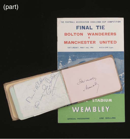 duncan edwards autograph