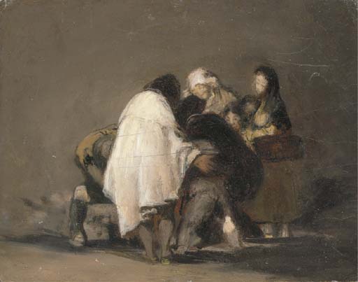 A figure group 
