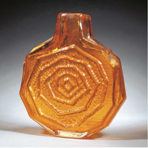 A Whitefriars Banjo Vase Christie S