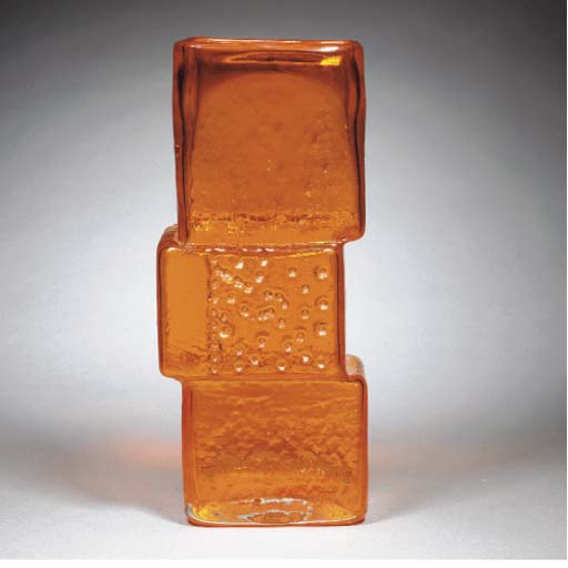 A Large Whitefriars Drunken Bricklayer Vase Christie S