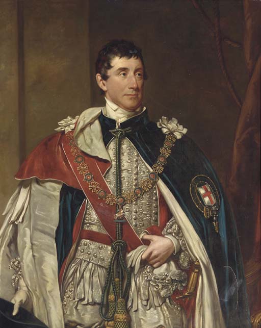 Portrait of Thomas Thynne, the Second Marquis of Bath, three-quarter-length, in garter robes
