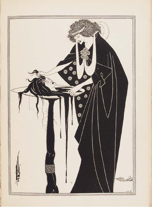 BEARDSLEY, Aubrey (1872-98, illustrator) -- Oscar WILDE (1854-1900