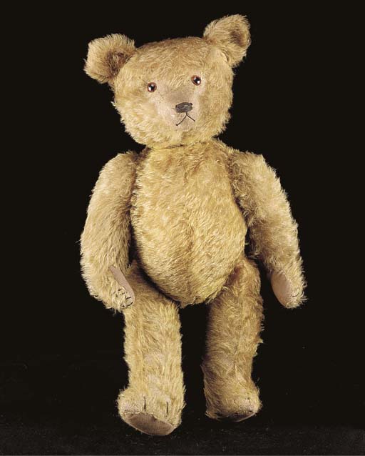 standing plush moose