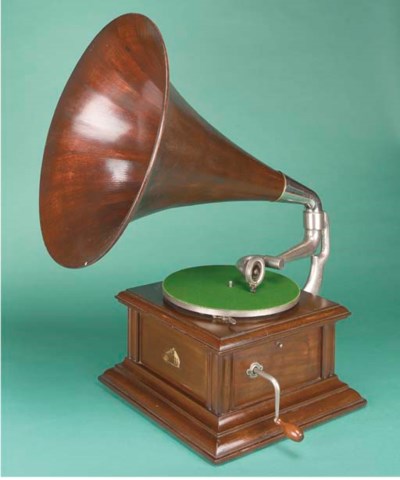 hmv gramophone horn model lot 2003 talking machines read